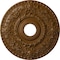 Ekena Millwork Rose Ceiling Medallion (Fits Canopies up to 7 1/4"), 18"OD x 3 1/2"ID x 1 1/2"P, Smokey Topaz CM18ROSTF - alternate 1